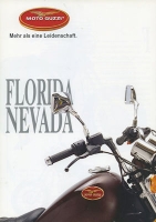 Moto Guzzi Florida + Nevada brochure ca. 1989