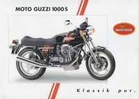 Moto Guzzi 1000 S brochure ca. 1989