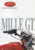 Moto Guzzi Mille GT brochure ca. 1989