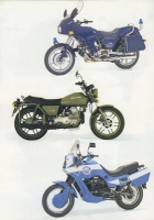 Moto Guzzi Polizeifahrzeug-Programm 1991