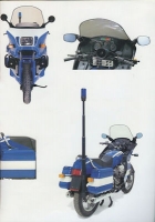 Moto Guzzi Polizeifahrzeug-Programm 1991