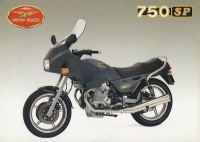 Moto Guzzi 750 SP Prospekt 6.1991