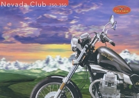 Moto Guzzi Nevada 350 / 750 brochure ca. 1998