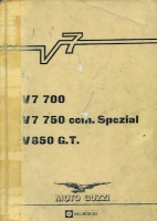 Moto Guzzi V 7 Reparaturanleitung 1972