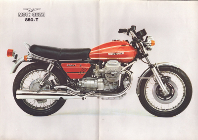 Preview: Moto Guzzi 850-T Prospekt ca. 1975