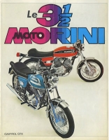 Moto Morini 3/½ / 3/½ Sport Prospekt ca. 1974