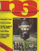 MO Motorrad, Mokick, Mofa und Sport 1979 Heft 7