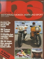 MO Motorrad, Mokick, Mofa und Sport 1979 Heft 10