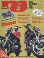 MO Motorrad, Mokick, Mofa und Sport 1980 Heft 9
