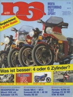 MO Motorrad, Mokick, Mofa und Sport 1981 Heft 4