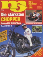 MO Motorrad, Mokick, Mofa und Sport 1981 Heft 6