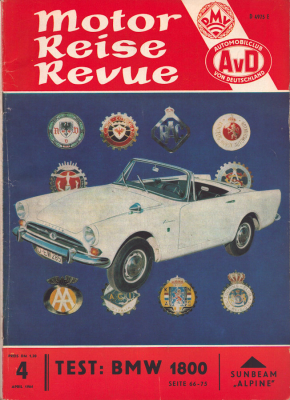 Motor Reise Revue 1964 Heft 4