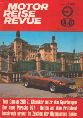 Motor Reise Revue 1976 Heft 1