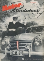 Motor Rundschau 1954 No. 14