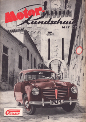 Motor Rundschau 1955 Heft 9