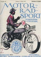 Motorrad Sport Verkehr und Technik 1927 No. 3