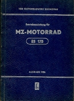MZ ES 175 Bedienungsanleitung 1956