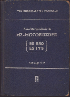 MZ ES 175 250 Reparaturanleitung 1957