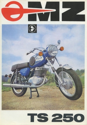 MZ TS 250 Prospekt 1973