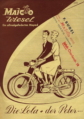 Preview: Maico Wiesel Prospekt 1950er Jahre Preview: Maico Wiesel Prospekt 1950er Jahre