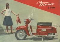 Manet S 100 Roller Prospekt 1960er Jahre