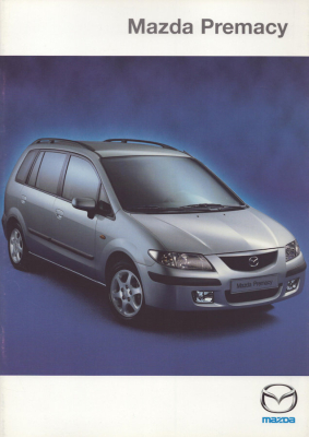 Mazda Premacy Prospekt 7.1999