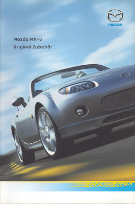 Mazda MX-5 Zubehör Prospekt 6.2006