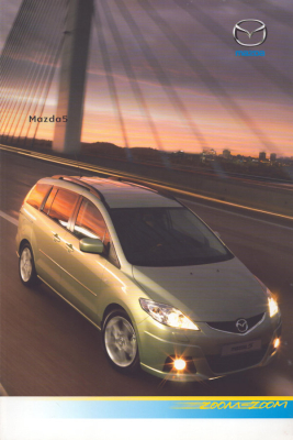 Mazda 5 Prospekt 4.2008