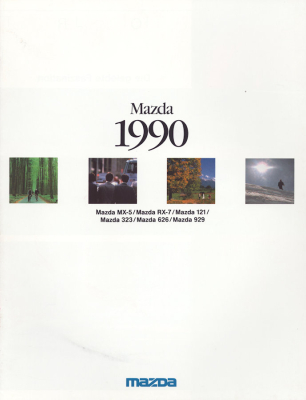 Mazda Programm der Schweiz 1990