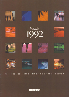 Mazda Programm der Schweiz 1992
