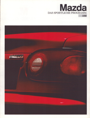 Mazda Sportliches Programm 2.1992