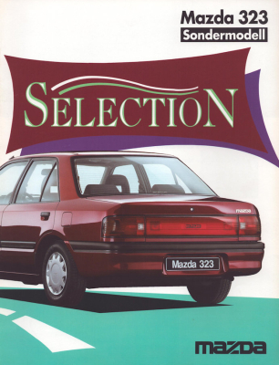 Mazda 323 Selection Prospekt 4.1994