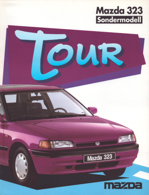 Mazda 323 Tour Prospekt 4.1994