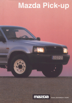 Mazda Pick-up Prospekt 3.1997