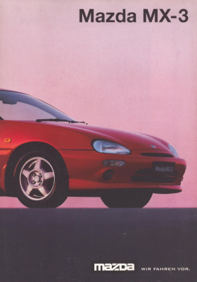 Mazda MX-3 Prospekt 3.1997