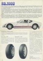 Melkus RS 1000 Prospekt 1972