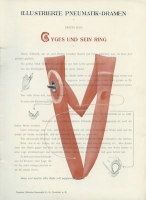 Preview: Deutsche Michelin AG Illustrierte Pneumatik Dramen vom Bibendum 1906