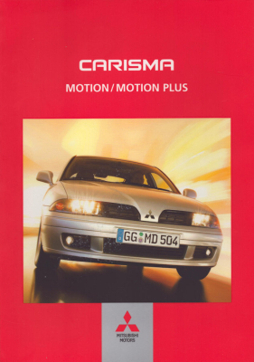 Mitsubishi Charisma Motion / Motion Plus Prospekt 5.2003