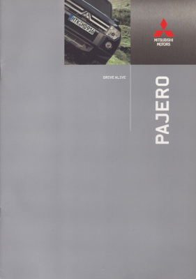 Mitsubishi Pajero Prospekt 1.2008