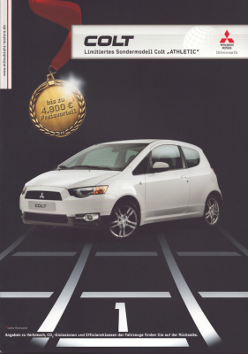 Mitsubishi Colt Athletic Prospekt 5.2012