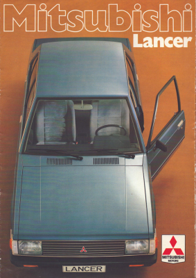 Mitsubishi Lancer Prospekt 1980er Jahre