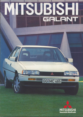 Mitsubishi Galant Prospekt 9.1986