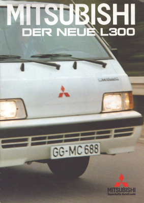 Mitsubishi L 300 Prospekt 12.1986
