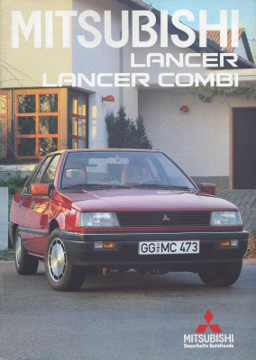Mitsubishi Lancer / Lancer Combi Prospekt 8.1987
