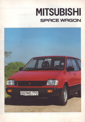 Mitsubishi Space Wagon Prospekt 1.1990
