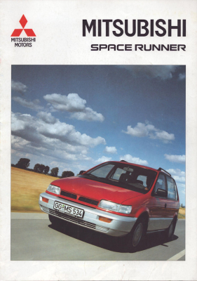 Mitsubishi Space Runner Prospekt 8.1992