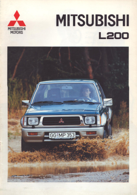 Mitsubishi L 200 Prospekt 6.1994