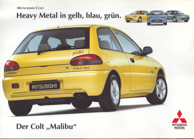 Mitsubishi Colt Malibu Prospekt 11.1994