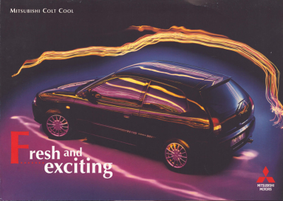 Mitsubishi Colt Cool Prospekt 4.1998