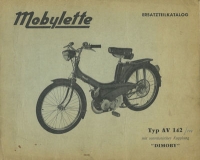 Mobylette AV 142 Ersatzteilliste 1965